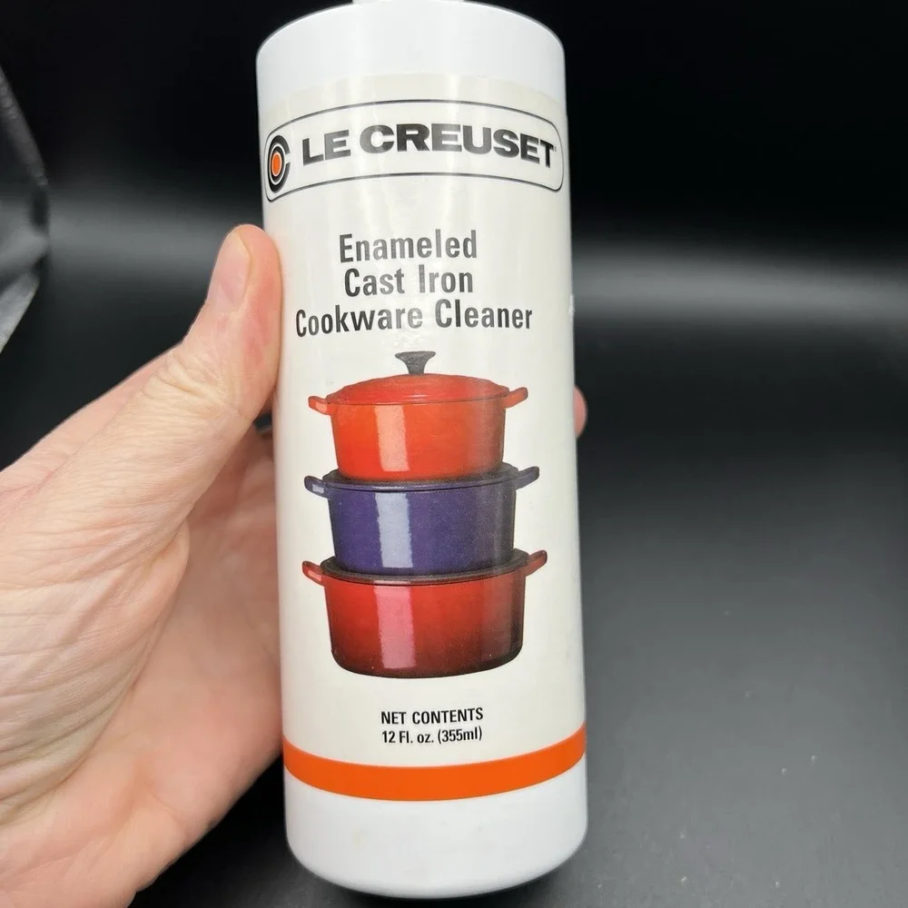 LE CREUSET Enameled Cast Iron Cookware Cleaner 12 fl oz Liquid NEW Sealed #1